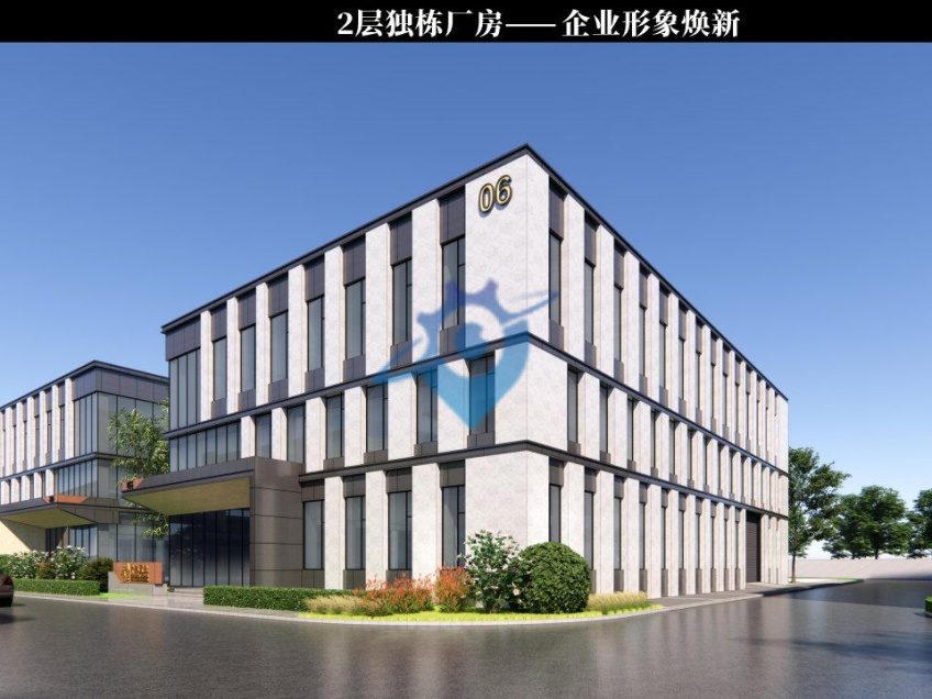 【2层独栋厂房】中试研发企业之选,天津滨海新区,企业形象换新