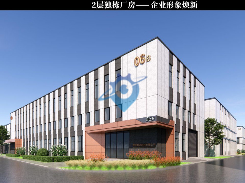 【2层独栋厂房】中试研发企业之选,天津滨海新区,企业形象换新