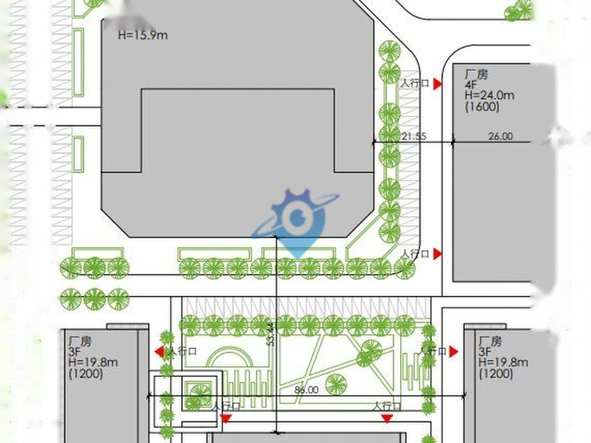 空港核心区通用设备机床旁独栋面积500㎡起,带花园露台,有房本可环评立项研发生产